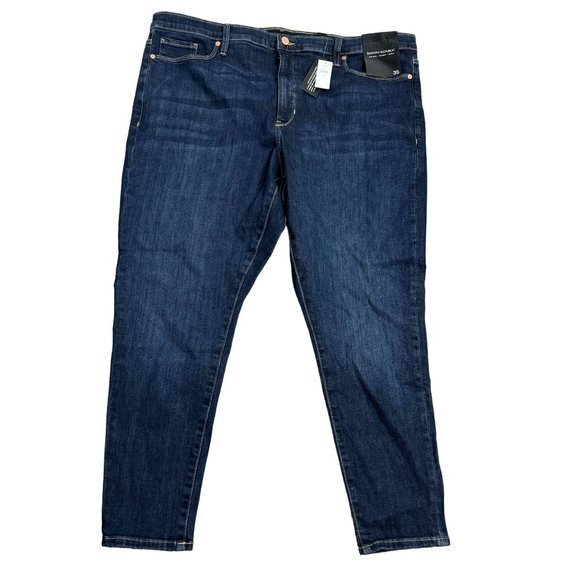 Banana Republic Denim - Banana Republic Women's‎ Size 35 Blue Mid Rise Skinny Ankle Jeans NWT